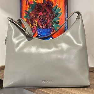 💕Prada Patent Leather Shoulder Bag💕 w/COA!!!
